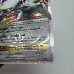 Pokemon TCG Arceus LV.X DP53 Diamond and Pearl Black Star Promos Holo - MP - Image 5