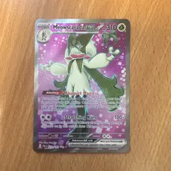 Pokemon TCG Meowscarada Ex 231/193 Paldea Evolved Full Art Ultra Rare Holo NM - Image 1