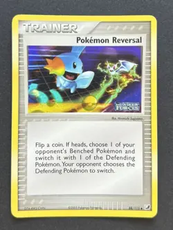 Pokemon TCG Reversal 88/115 EX Unseen Forces Stamped Reverse Holo MP - Image 1