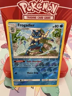 Pokemon Frogadier 23/131 Forbidden Light Reverse Holo LP - Image 1