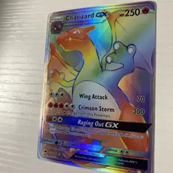 Charizard GX 150/147 Burning Shadows Secret Rare Full Art Holo HP 250 (in mag) - Image 2