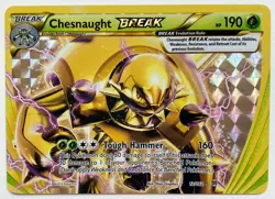 Chesnaught BREAK 12/162 Holo Ultra Rare XY Breakthrough Pokemon - Image 1