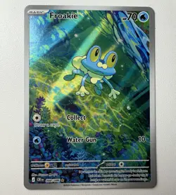 Nintendo Pokemon TCG Froakie 088/086 CR1 Holo Rare Eng Basic 70HP 2026 - Image 1