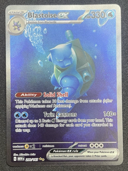 2023 Pokemon S&V 151 Blastoise ex Special Illustration Rare 200/165 (A) - Image 1