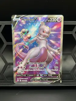Mewtwo V SWSH229 Holo Promo Sword & Shield Promo Pokemon Near Mint - Image 1