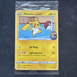 Pikachu on the Ball - (Pokemon Futsal) 001/005 Sealed - Image 1