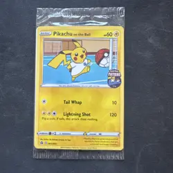 Pikachu on the Ball - (Pokemon Futsal) 001/005 Sealed - Image 5