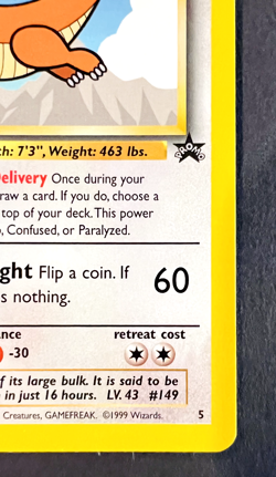 Pokemon - Dragonite (Movie Promo) 05/53 Wotc Promo Regular - Vintage - Image 4