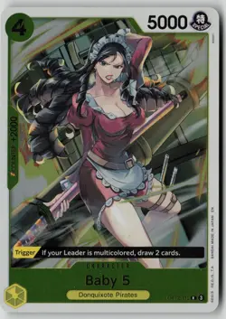 Baby 5 (112) OP12-112 One Piece Legacy of the Master Rare Near Mint - Image 1