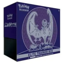 2017 Pokemon Sun and Moon Base Set Elite Trainer Box ETB Factory Sealed Lunala - Image 1