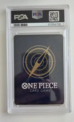 2025 ONE PIECE OP13-CARRYING ON HIS WILL ALTERNATE ART ST. MARCUS MARS PSA 9 - Image 2