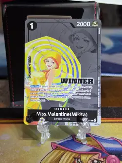 One Piece - Winner - Miss Valentine (Mikita) Foil - OP14-087 R - Image 1