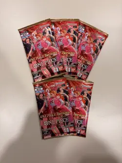 One Piece EB-03 Extra Booster Heroine Edition Booster Pack X5 - New & Sealed - Image 2