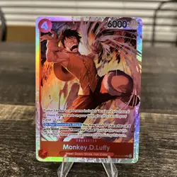 Bandai Monkey D. Luffy Alt Art Foil SR OP16-015 English 6000 Power 4 Cost - Image 1