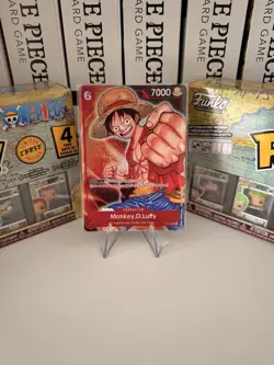 Monkey D Luffy P-001 Premium Collection - One Piece TCG Promo [English] NM+ - Image 1