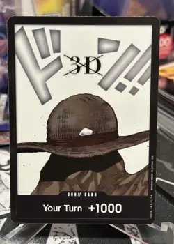 Special DON!! Card 3D DP-08 One Piece Legacy of the Master Promo Foil NM English - Image 1