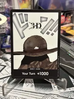 Special DON!! Card 3D DP-08 One Piece Legacy of the Master Promo Foil NM English - Image 2