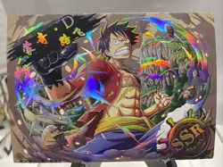 One Piece Monkey D Luffy Chinese SSR-01 Card NM - Image 1