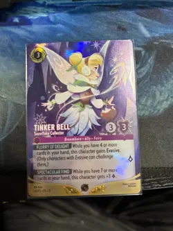 Tinker Bell - Snowflake Collector (Store Championship) 34 Disney Lorcana... - Image 1