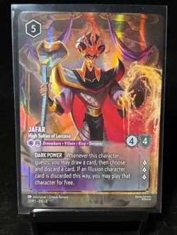 Jafar - High Sultan of Lorcana (Store Championship) 33 Disney Lorcana Promo... - Image 1