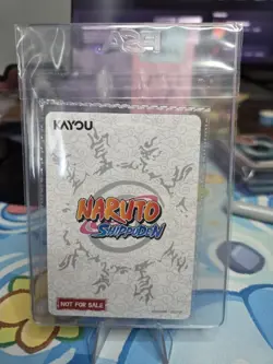 Naruto Shippuden - Naruto Uzumaki PSA Magazine Promo Card Sealed - Image 2