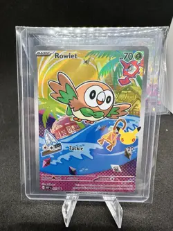 Rowlet Litten Popplio MEP 043 044 045 First Partner Series 1 Promo Pokemon Cards - Image 2