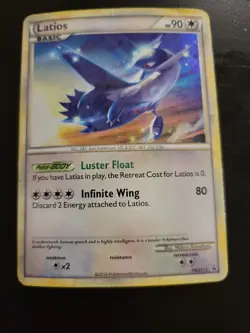 Pokemon Card Black Star Promo - 2010 Latios HGSS11 - Image 1