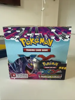 Pokemon XY Phantom Forces M Gengar EX Opened Emptied Booster Card Box TCG CCG - Image 2
