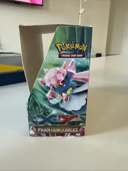 Pokemon XY Phantom Forces M Gengar EX Opened Emptied Booster Card Box TCG CCG - Image 3