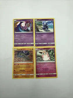 Lot Of 4 Pokemon TCG Non Holo Rare Cards See Pictures - Image 1