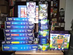 Lot Of 16 Pokemon Go Boxes, Radiant Eevee, Team Valor, V Battle Decks, 5 Tins 820650850509 - Image 1