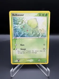 Bulbasaur 55/112 EX FireRed LeafGreen Pokemon Card 2004 Starter NM Non-Holo - Image 1