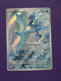 Articuno Pokemon TCG Journey Together Illustration Rare Card 161/159 Fresh - Image 1
