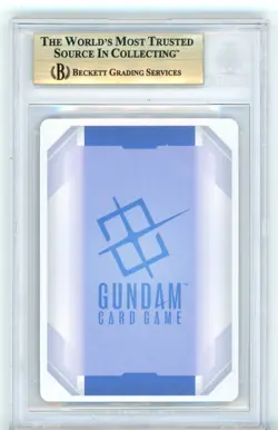 BGS Pristine 10 Gundam Card Game Gundam Aerial GD01-070 R - Gundam Beta 2024 - Image 2