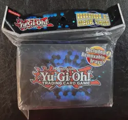 Official Konami Yugioh Double Deck Case Box - NEW - Sealed - 2 Removable Trays - Image 1