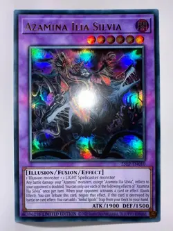 Yugioh Azamina Ilia Silvia 25LP-EN010 Ultra Rare Limited Edition - Image 1