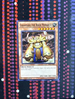 Granmarg the Rock Monarch SR01-EN006 Yu-Gi-Oh 1st Edition NM - Image 1