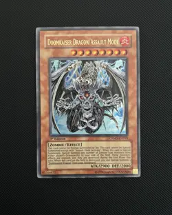 Yu-Gi-Oh! Doomkaiser Dragon/Assault Mode CRMS-EN019 1st Edition Secret Holo - Image 1