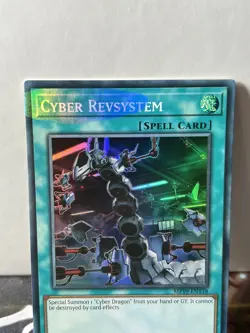 Yugioh Cyber Revsystem MP19-EN118 Super Rare *Foil Misprint* 1st Edition NM - Image 3