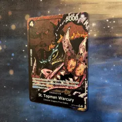 St. Topman Warcury (Alternate Art) OP13-089 Carrying On His Will Foil One Piece - Image 3