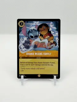 Disney Lorcana Winterspell Ohana Means Family 32/204 Legendary Non Foil - Image 1