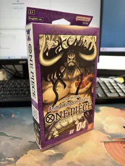 One Piece STARTER DECK ST02 04 05 06 07 12 14 23 26 FACTORY SEALED English - Image 2