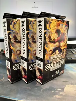 One Piece STARTER DECK ST02 04 05 06 07 12 14 23 26 FACTORY SEALED English - Image 4