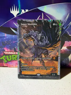 Super Shredder (Showcase) (Fracture Foil) Teenage Mutant Ninja Turtles TMT 0295 - Image 1