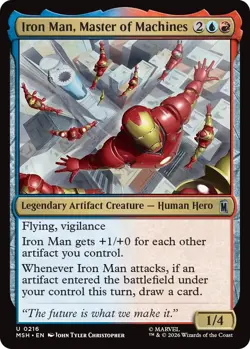 Iron Man, Master of Machines [MSH - 216]Near Mint - Image 1