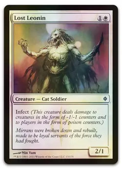 Lost Leonin #13 (Foil) (NM) New Phyrexia NPH Magic MTG - Image 1