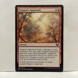 MTG Dragon's Approach Magic: The Gathering Strixhaven: School of Mages #097 - Image 1