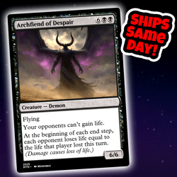 Archfiend Of Despair - Custom Art Magic: The Gathering Playtest Card - Commander - Image 1