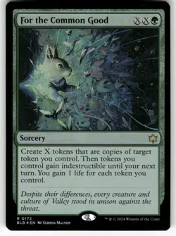 For the Common Good (FOIL) 172 Rare Bloomburrow Magic: The Gathering Near Mint - Image 1