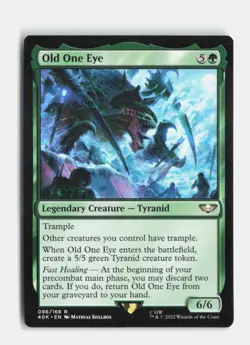 Old One Eye 96 Universes Beyond: Warhammer 40,000 MTG NM - Image 1